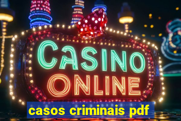 casos criminais pdf